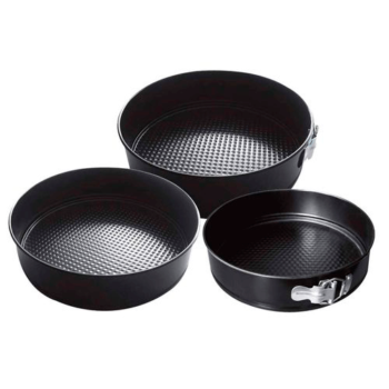 Set 3 piezas de moldes de pastel para hornear