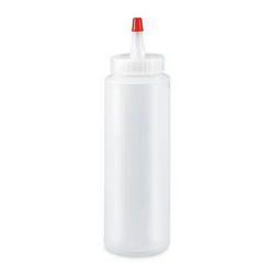 salsera 8 oz transparente